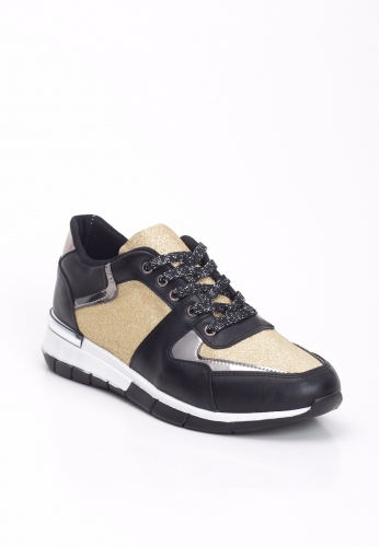 Sarı Simli Spor Ayakkabı