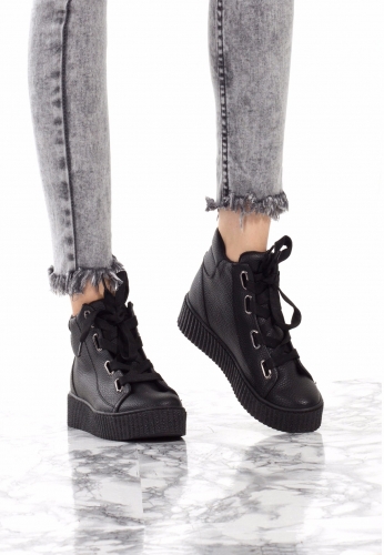Siyah Sneakers Ayakkabı